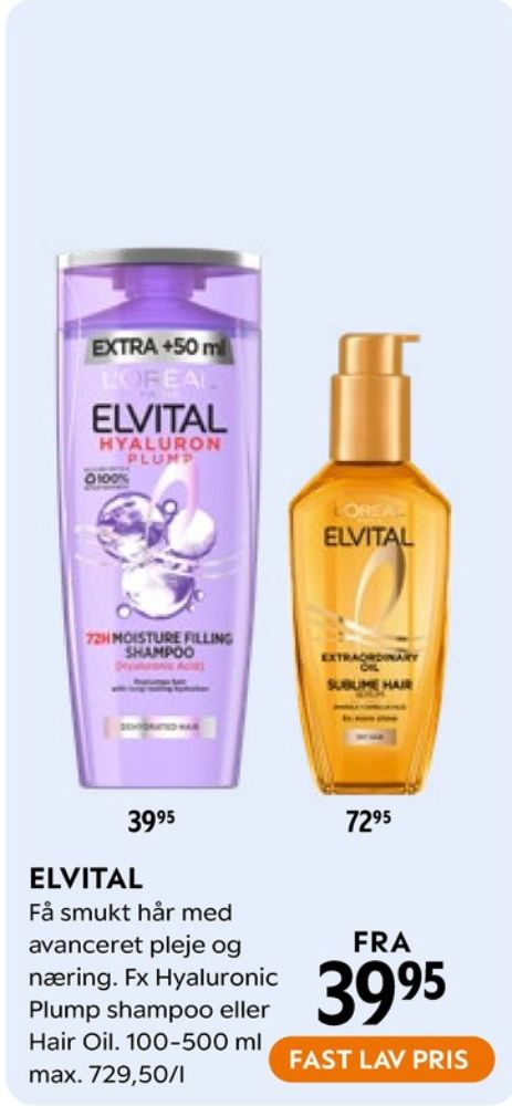 Loreal Elvital, Shampoo