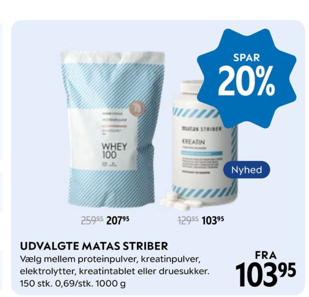 Matas Whey 100, Proteinpulver