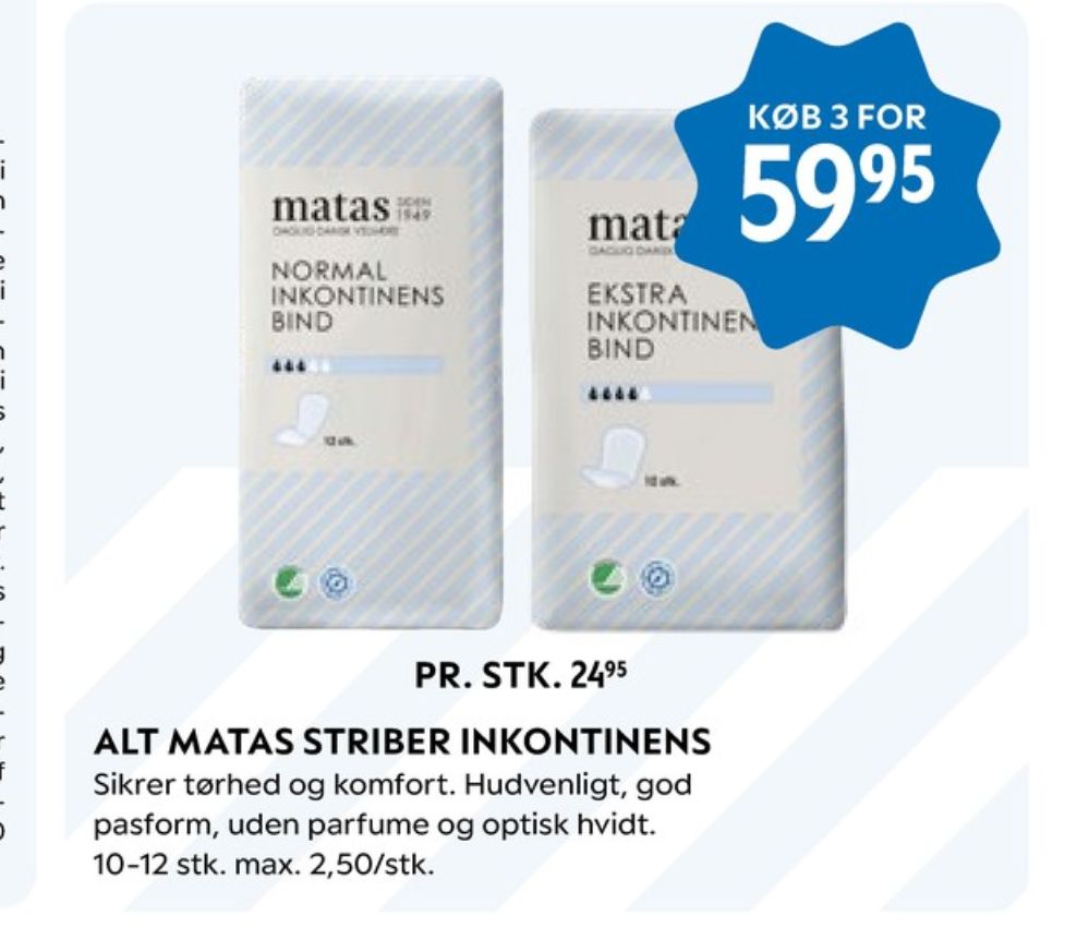 Matas, Bind