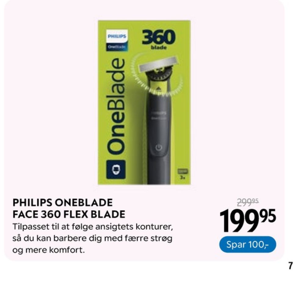 Philips OneBlade, Barbermaskine