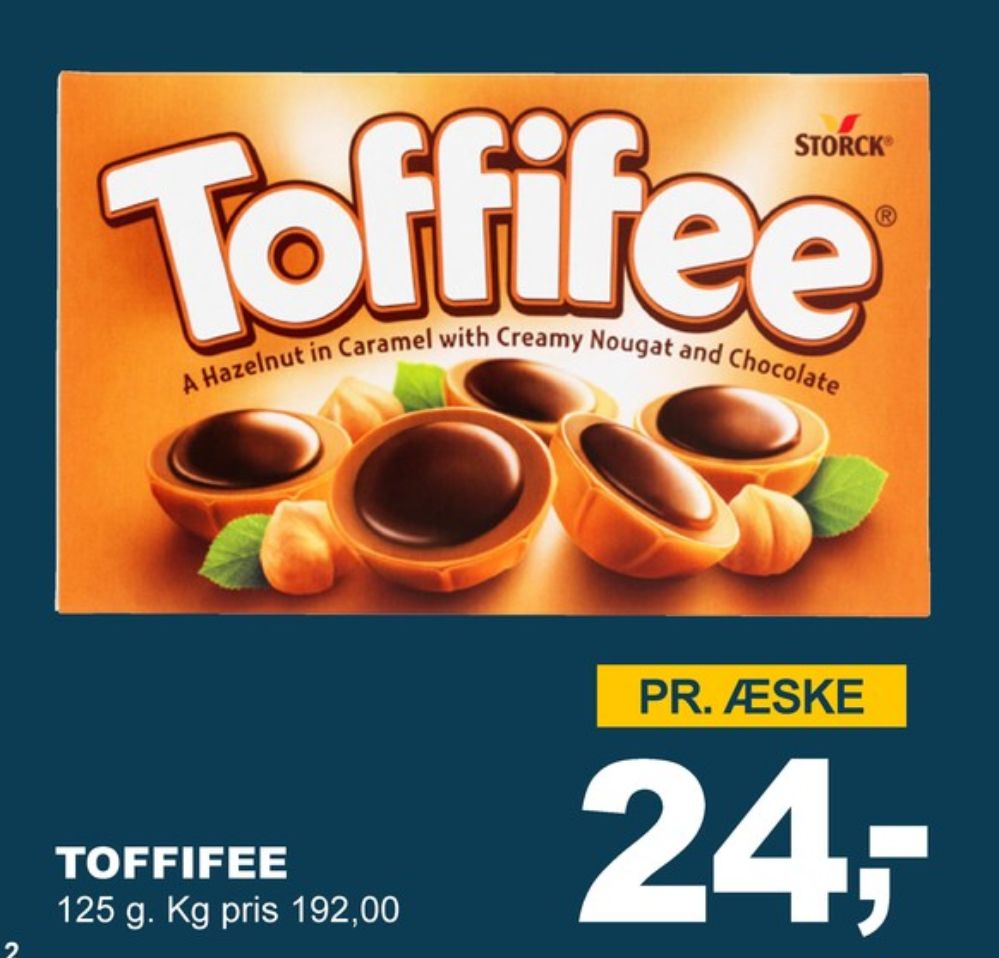 Toffifee, Dessertchokolade