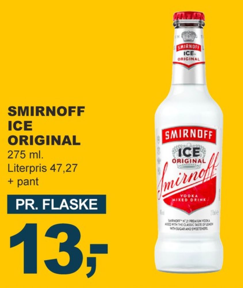 Smirnoff Ice Original, Original RTD
