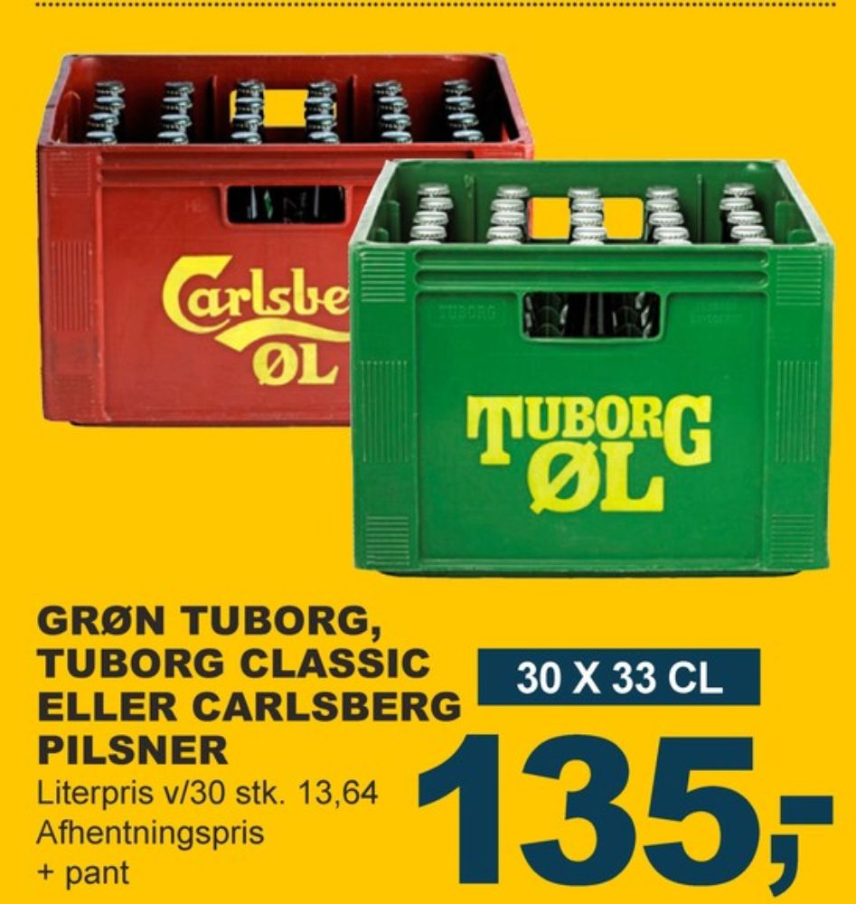 Carlsberg Pilsner, Øl