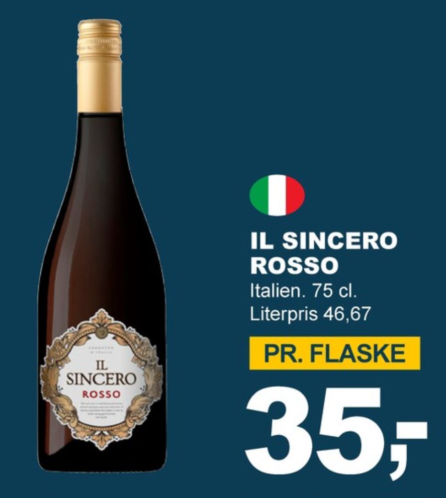 Italiensk Rødvin