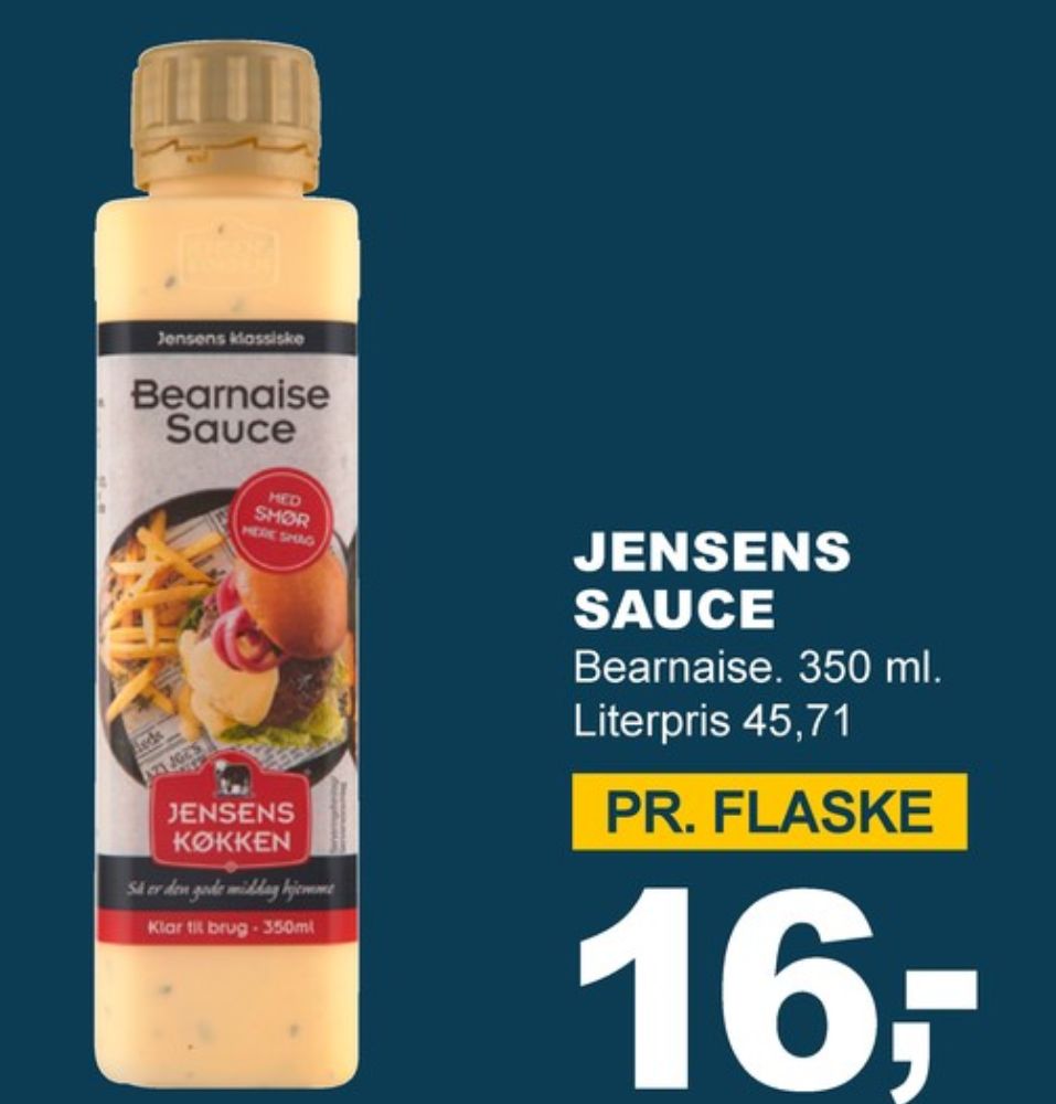 Jensens Køkken, Bearnaisesauce