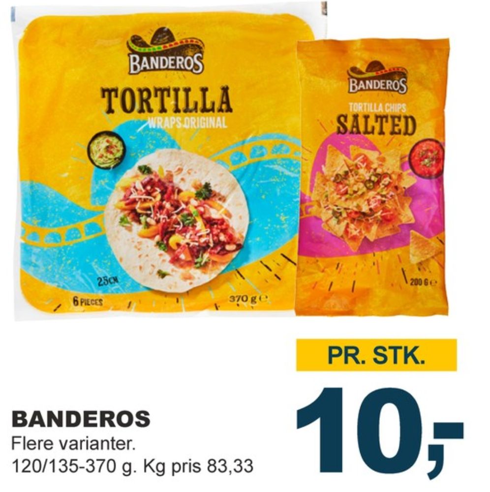 Banderos, Tortilla Chips Salted