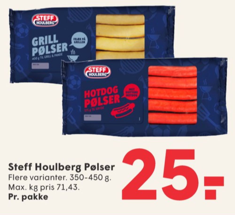 Steff Houlberg, Grillpølser