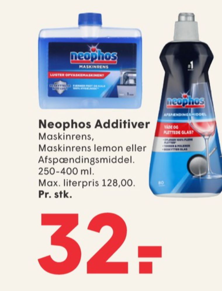 Neophos, Maskinrens