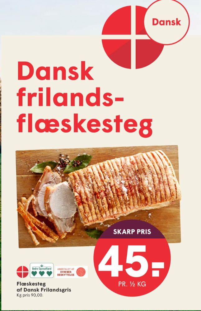 FRILAND Frilandsgris, Flæskesteg