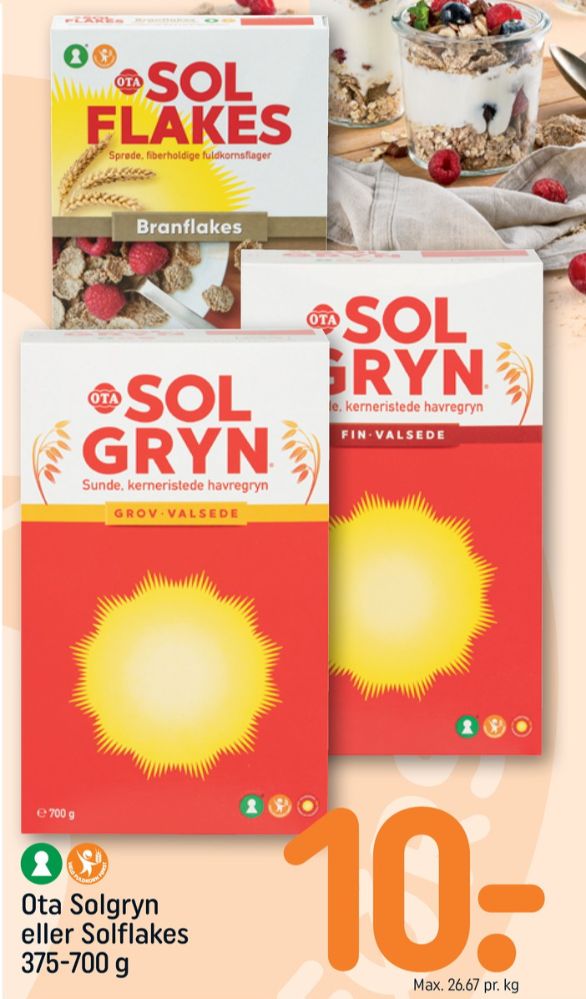 Ota Sol Flakes, Branflakes