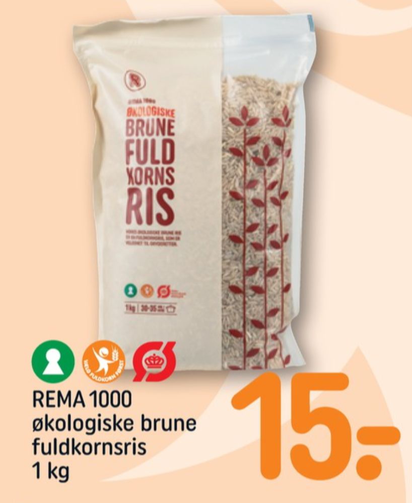 Rema 1000, Brune Fuldkornsris