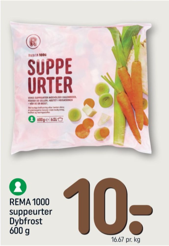 Rema 1000, Suppeurter