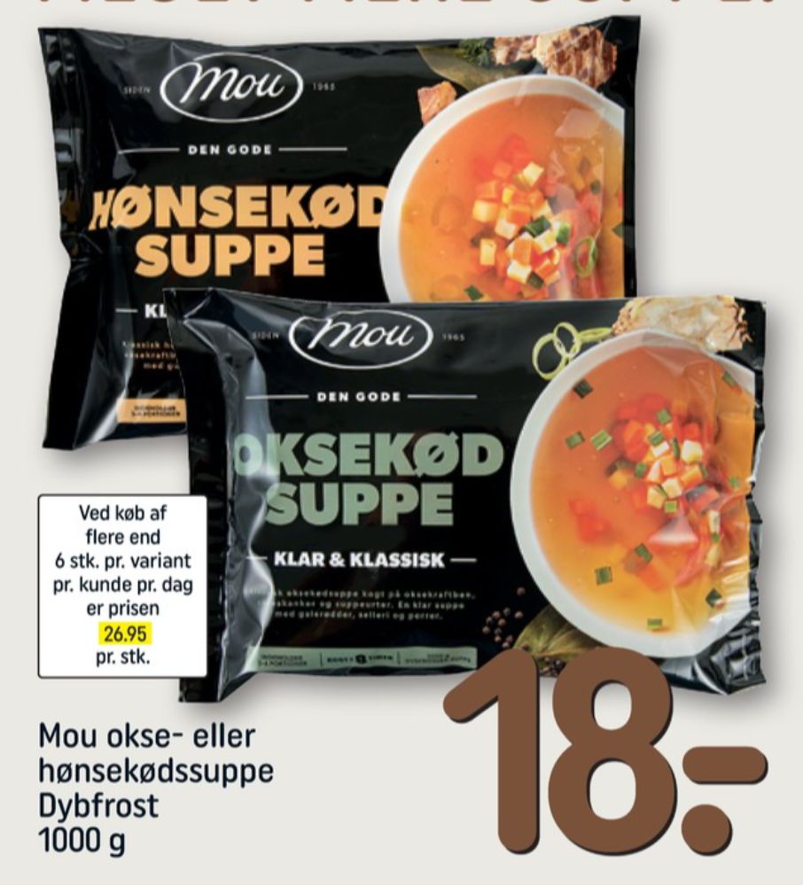 Mou Klar & Klassisk, Hønsekødssuppe