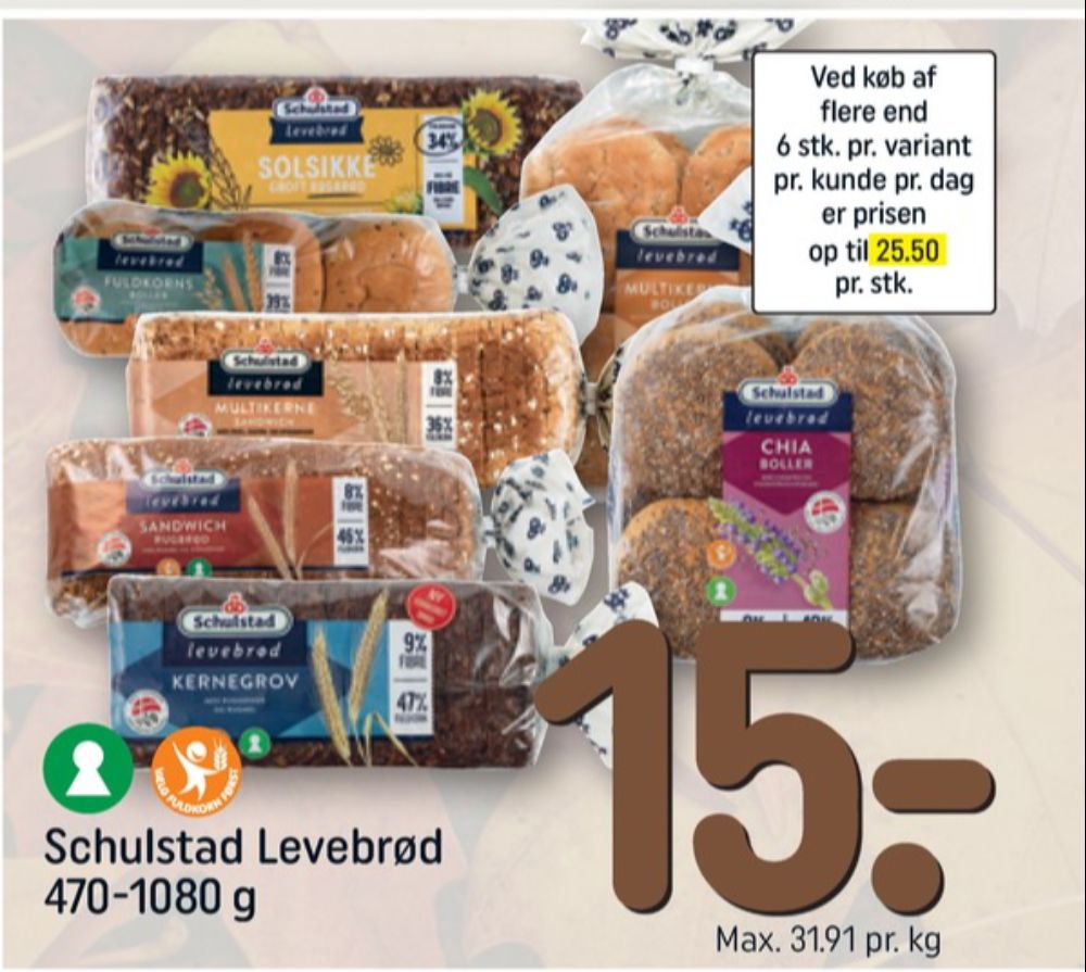 Schulstad Levebrød, Solsikkerugbrød