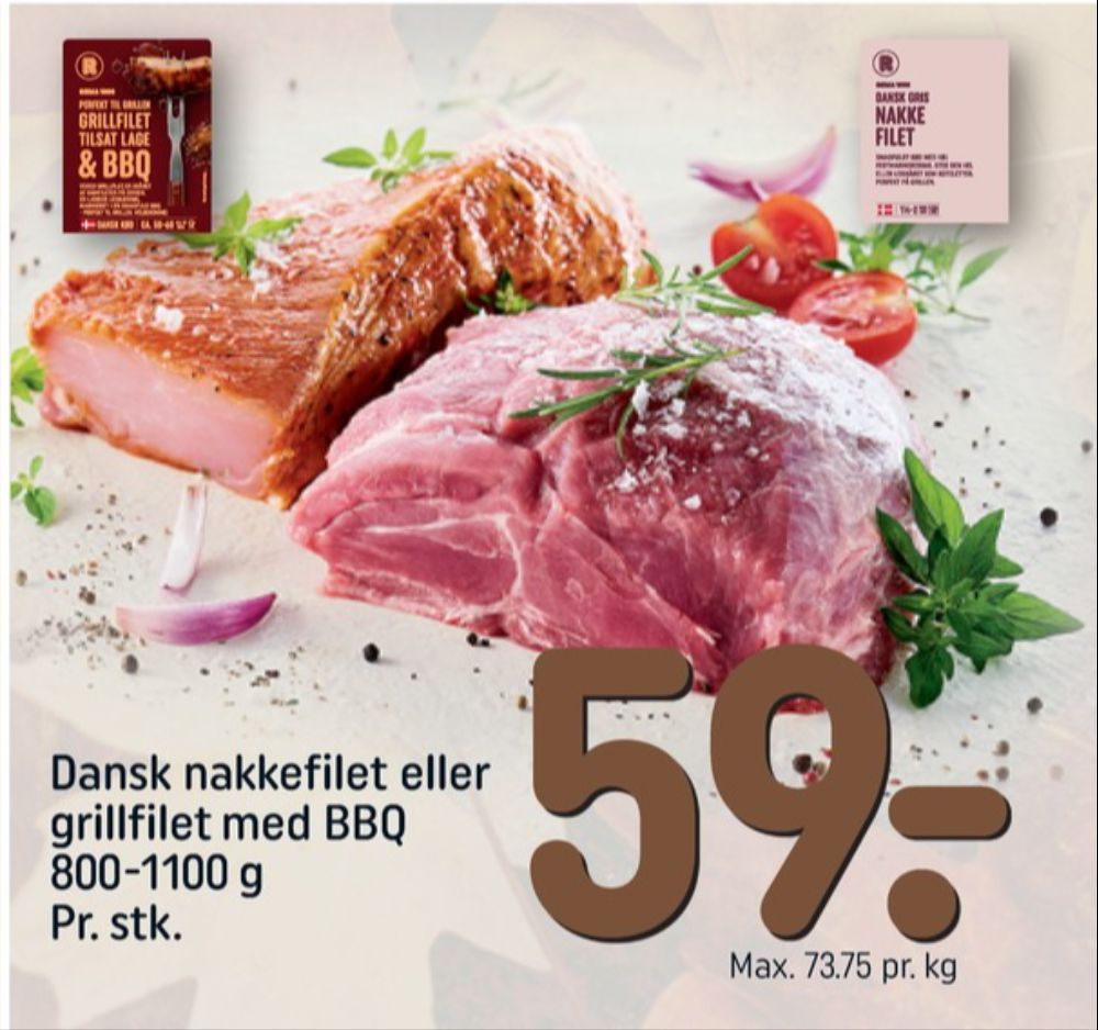 Rema 1000, Nakkefilet