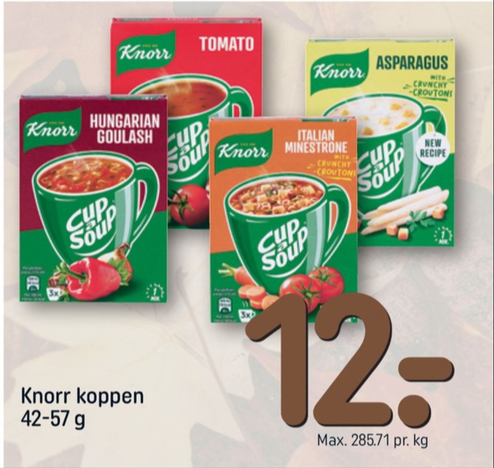 Knorr Koppen Cup a Soup, Hungarian Goulash suppe