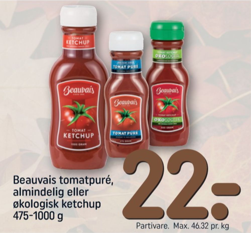 Beauvais, Ketchup