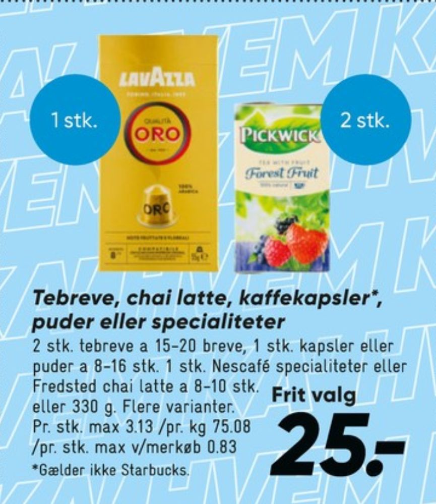 LavAzza Qualita Oro, Kaffekapsler