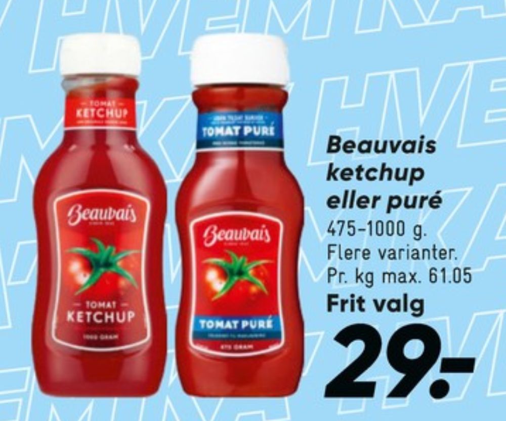 Beauvais, Ketchup