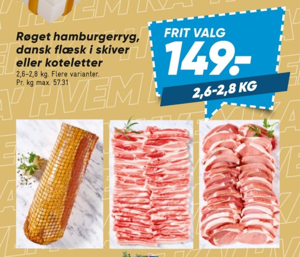 Flæsk i skiver