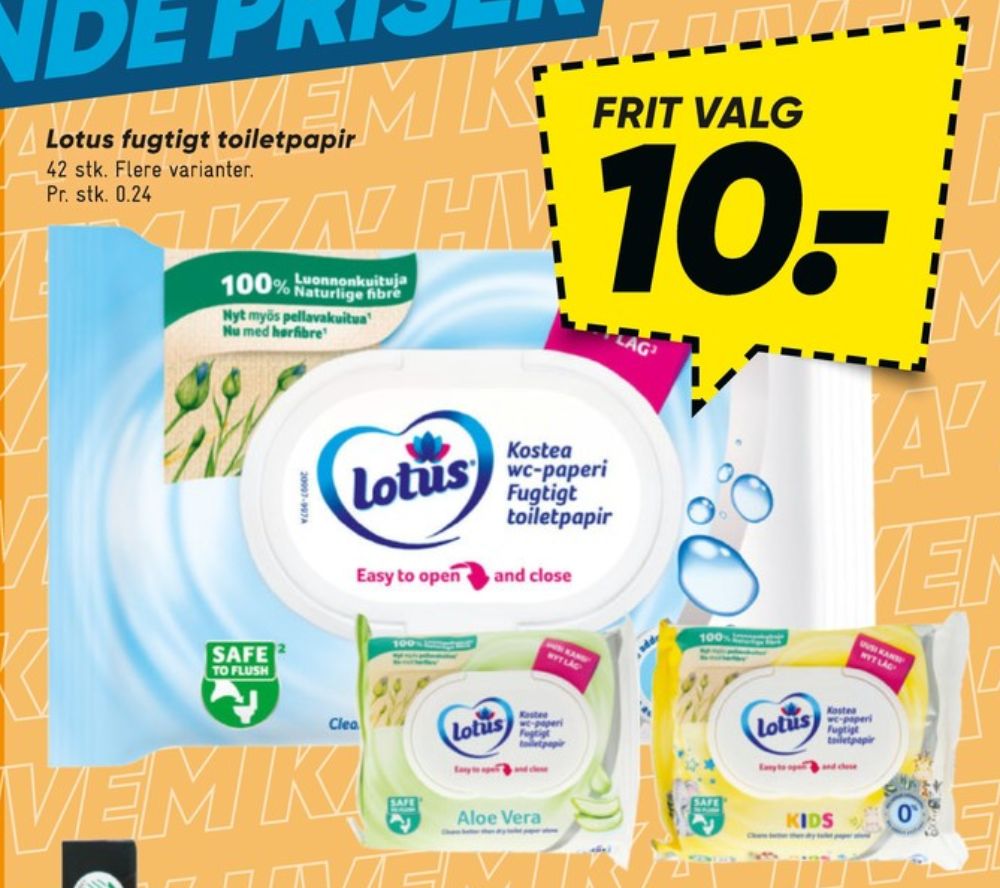 Lotus Kids, Toiletpapir
