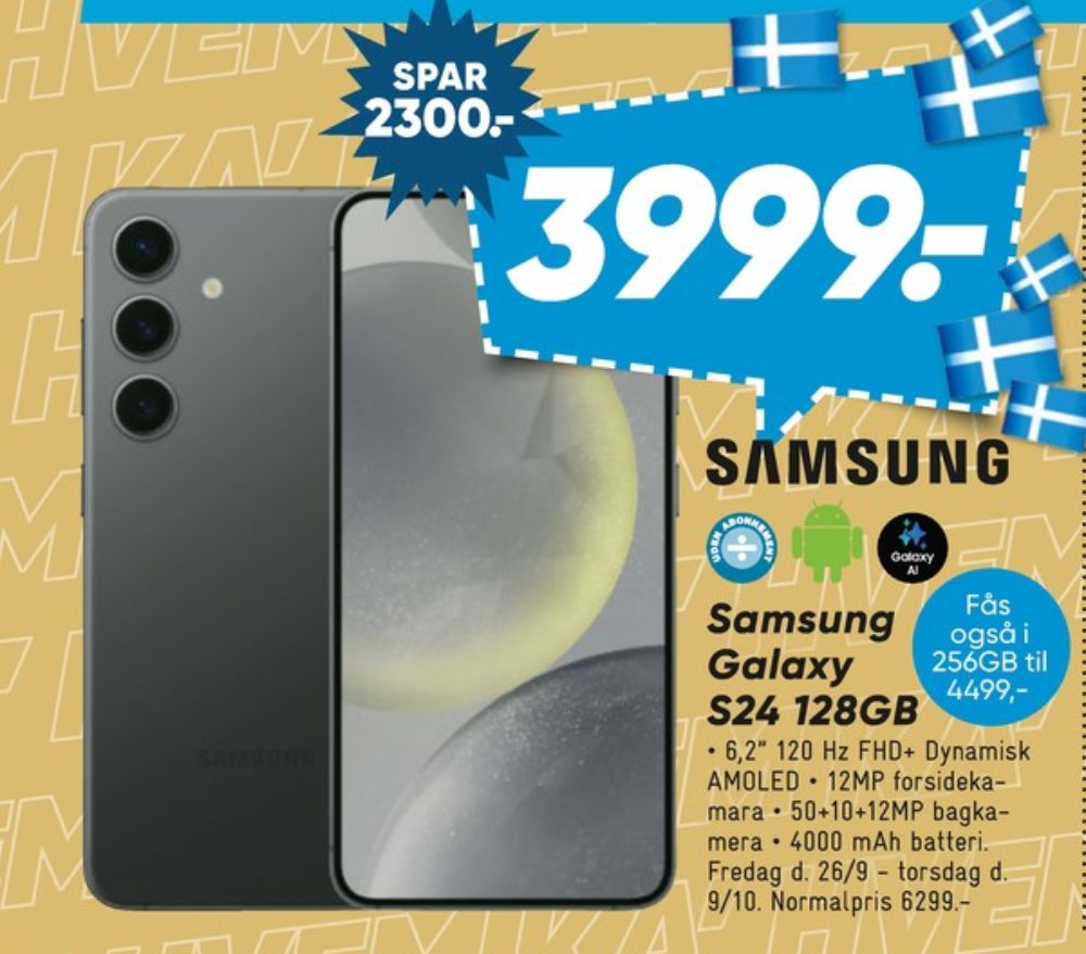 Samsung Galaxy S24, Mobiltelefon