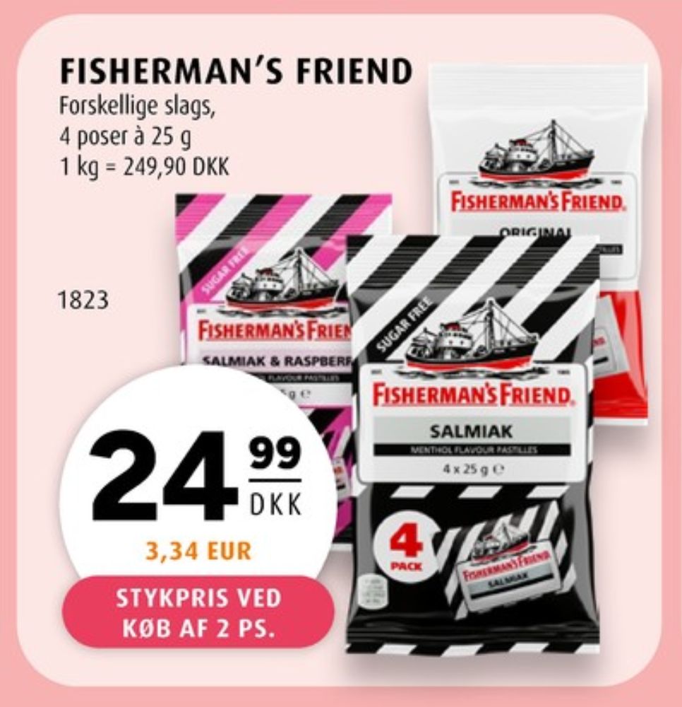 Fisherman's Friend, Pastiller Original Rot