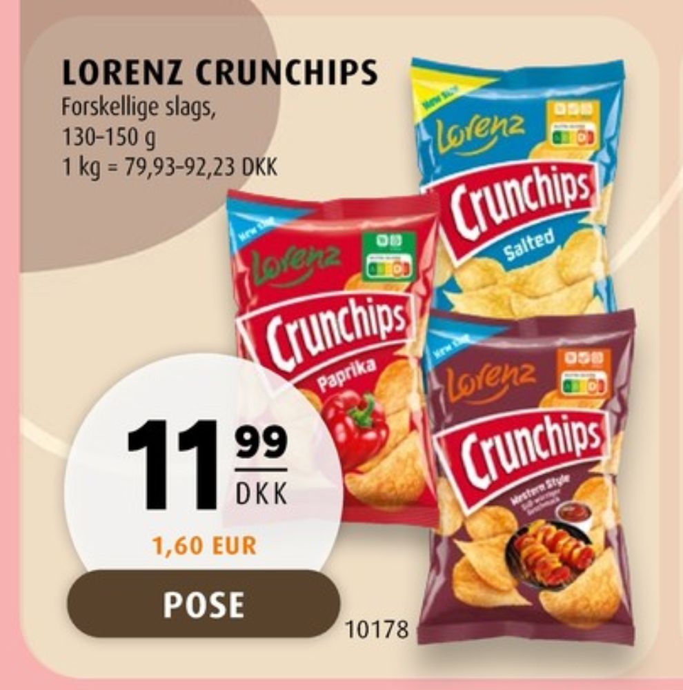 Lorenz, Crunchchips Cheese & Onion