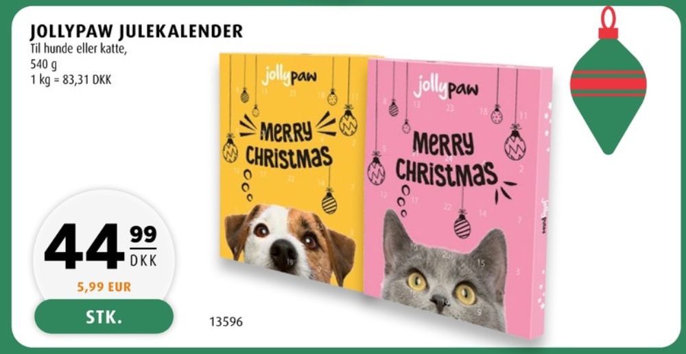 Jollypaw, Kattejulekalender