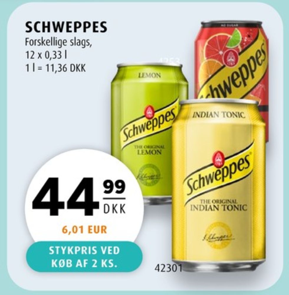 Schweppes, Indian Tonicwater 12 pk