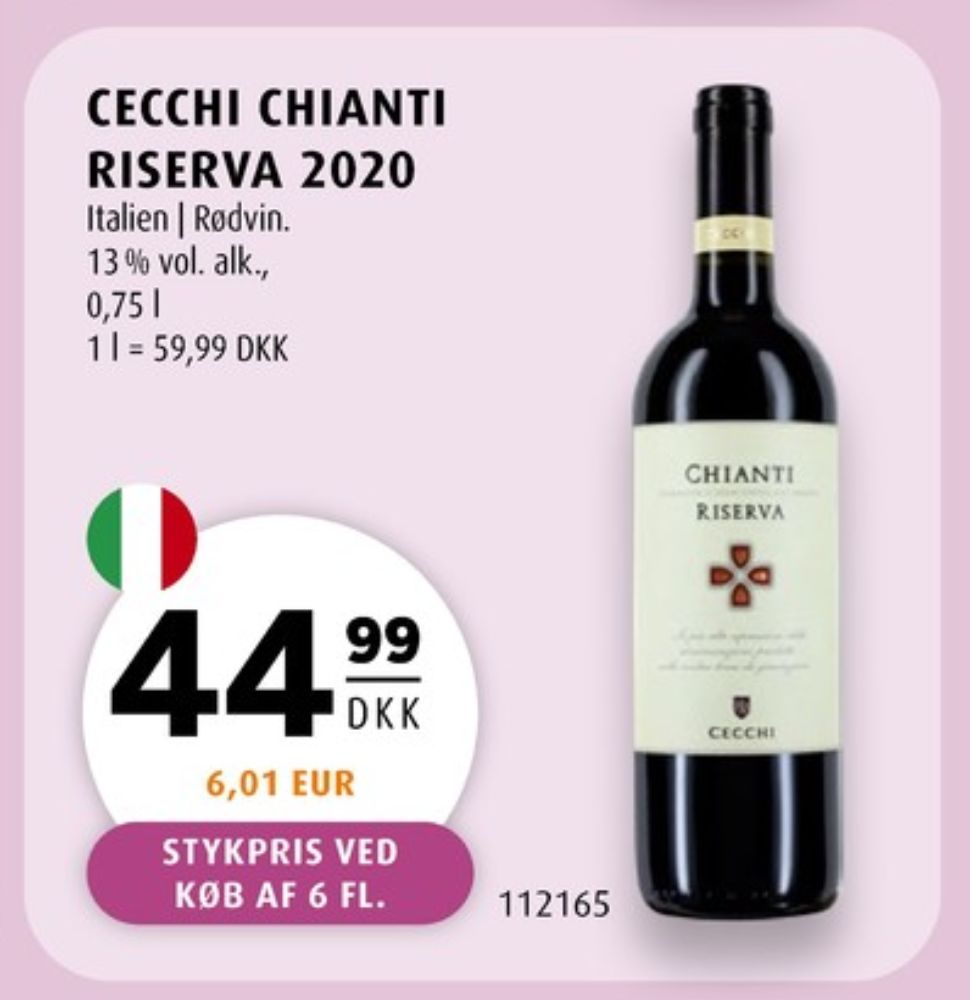 Italiensk Rødvin