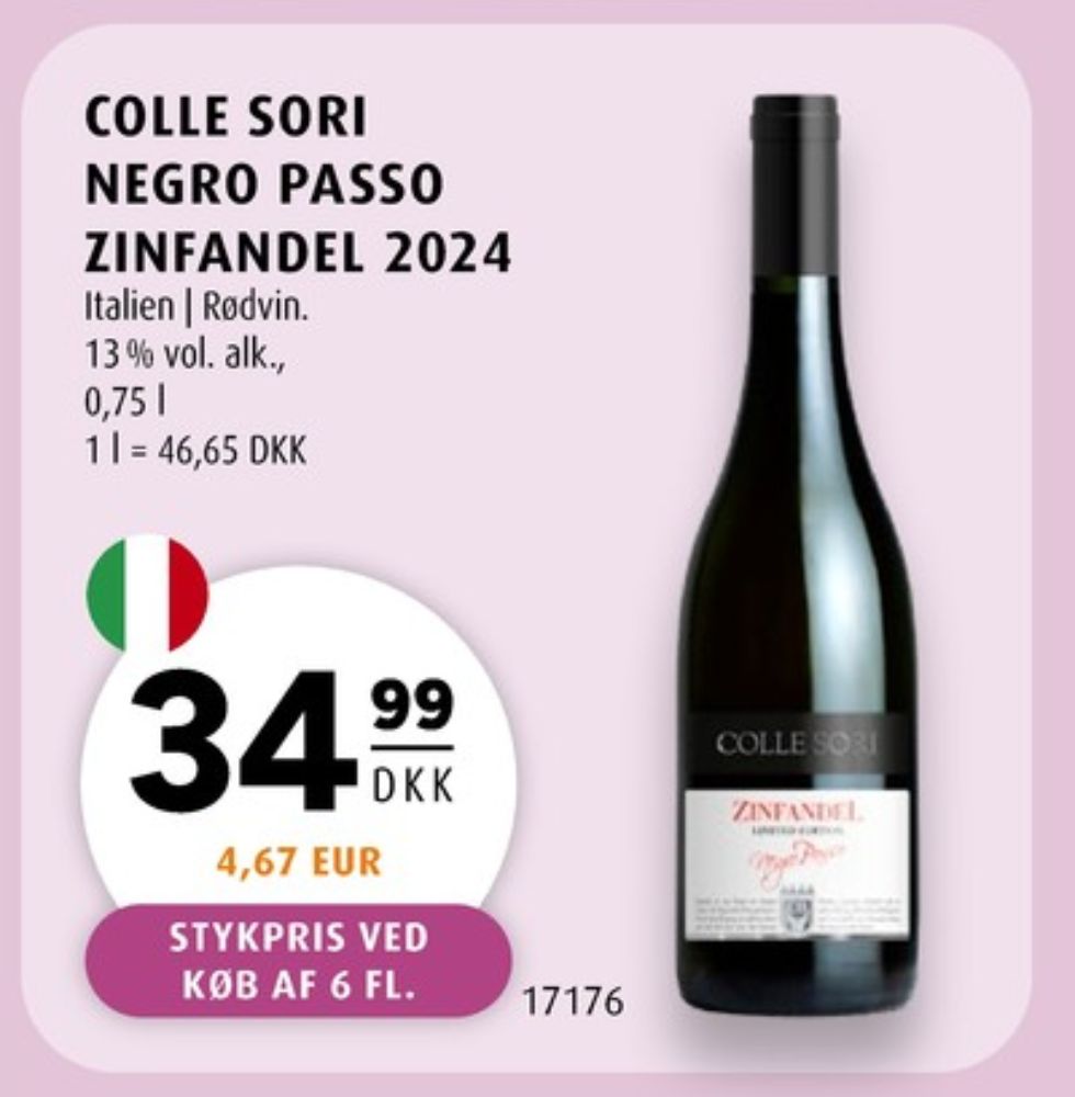 Italiensk Rødvin