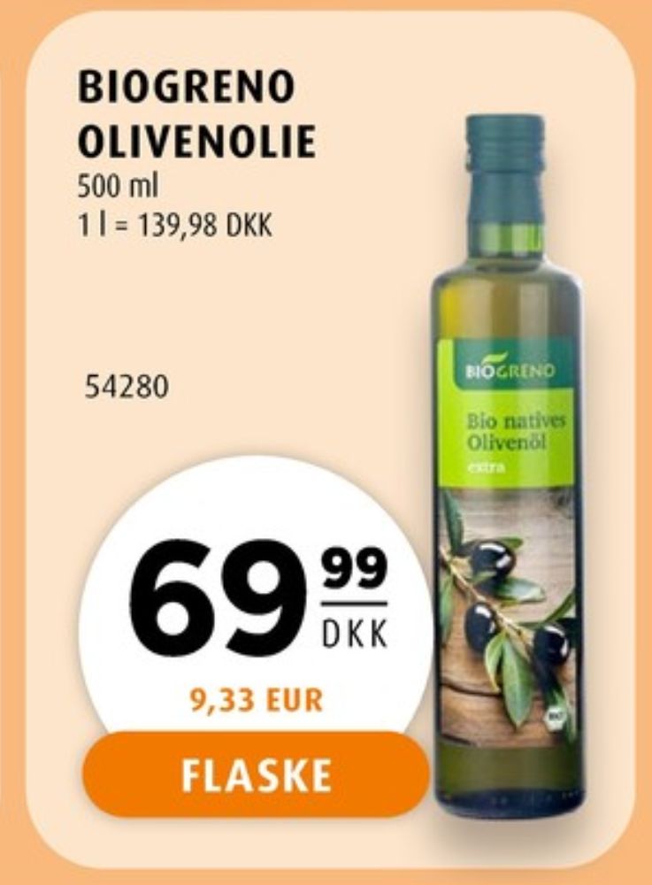 BioGreno, Olivenolie