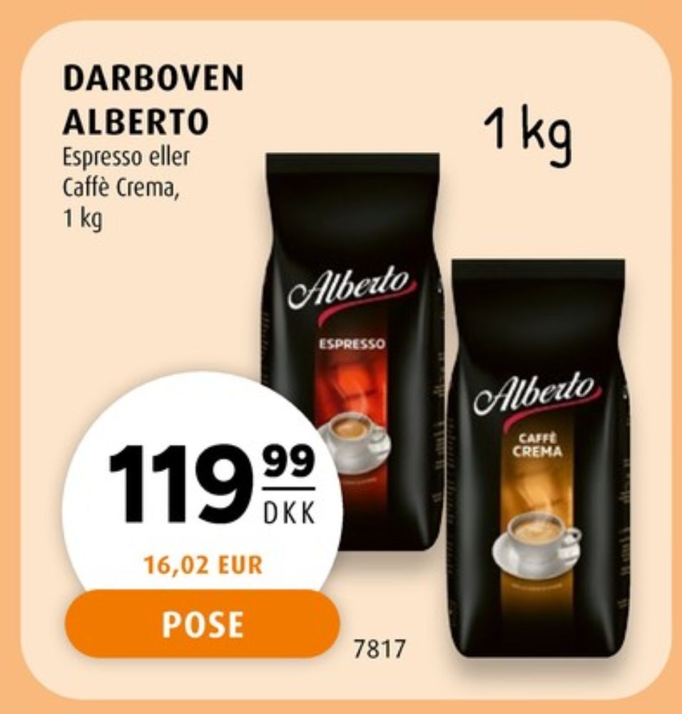 Darboven Café Crema, Kaffebønner