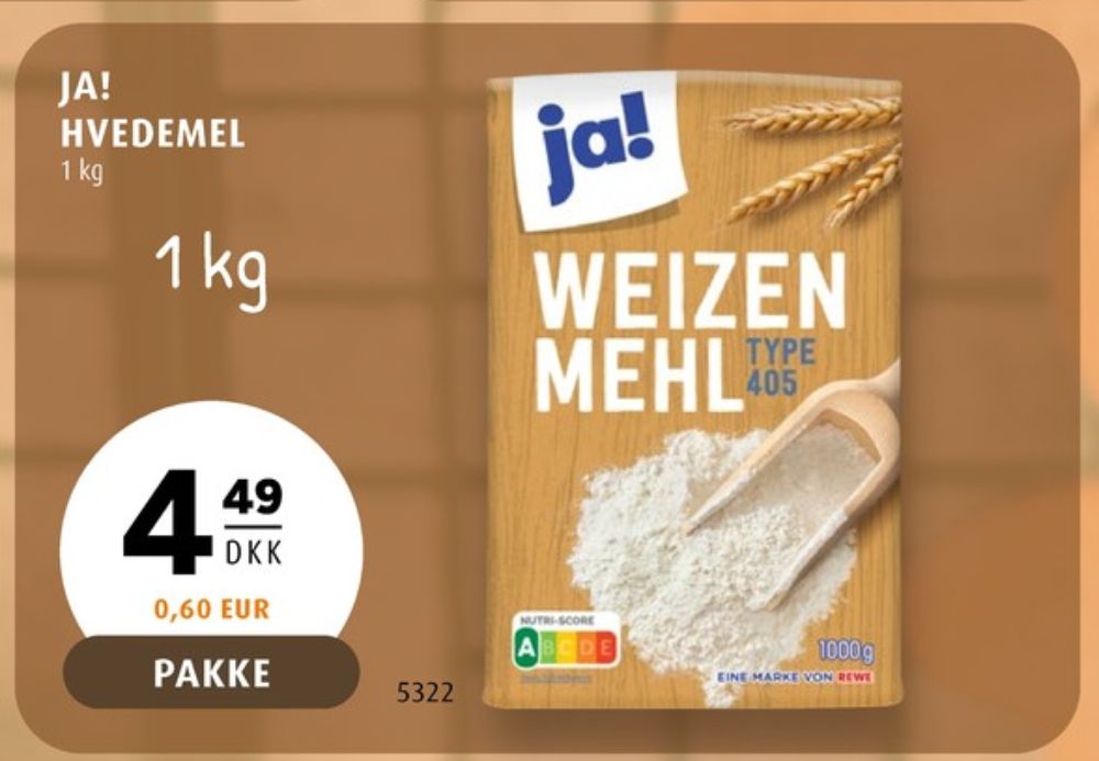 ja!, Hvedemel