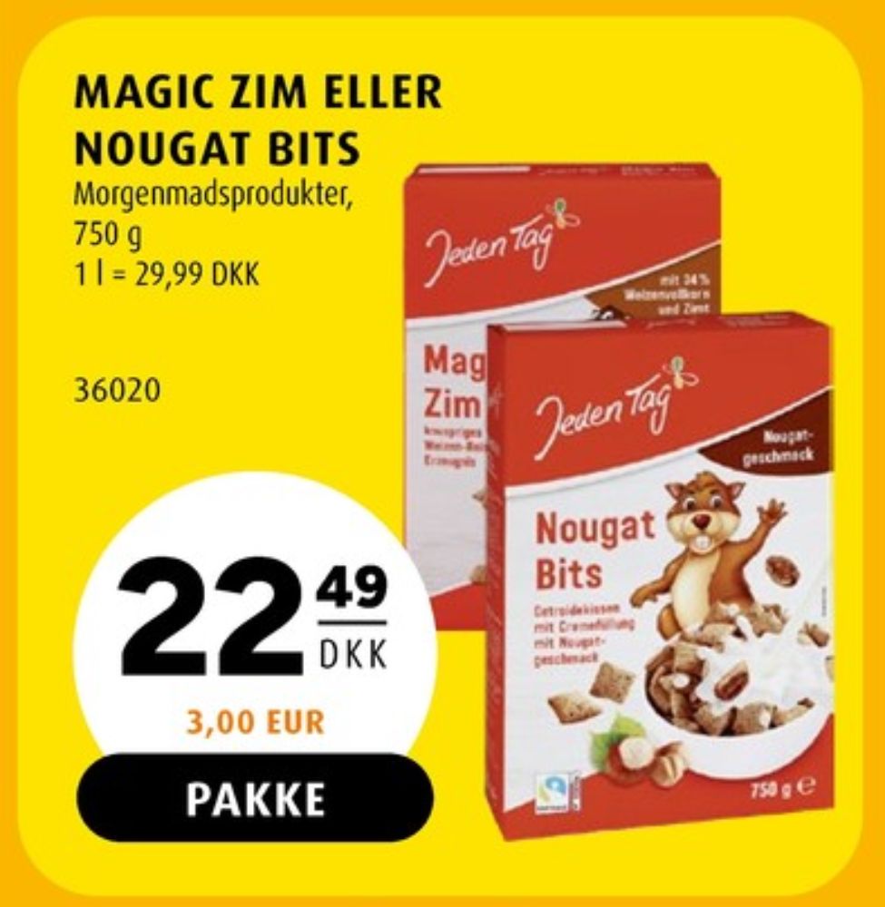 Jeden Tag, Nougat Bits