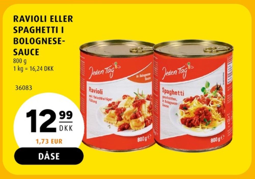 Jeden Tag, Ravioli