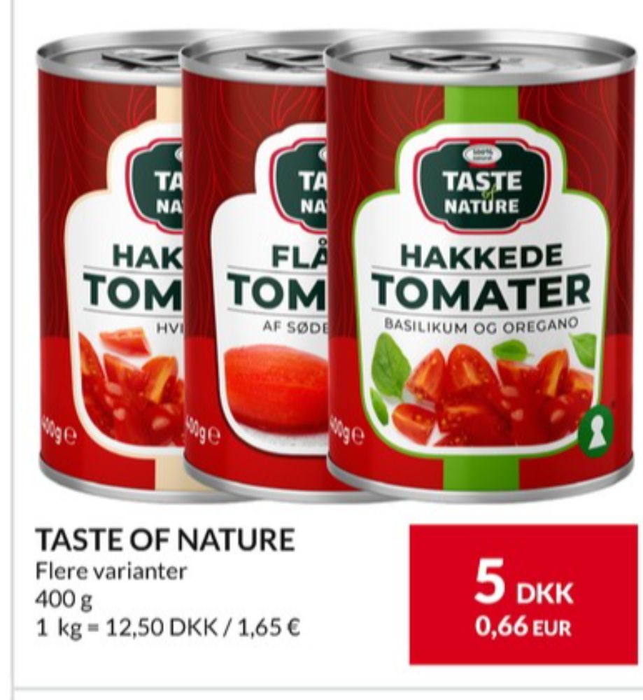 Taste of Nature, Tomater