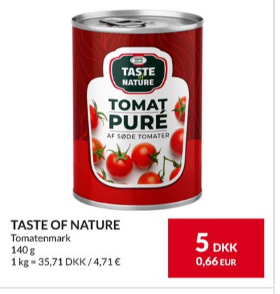 Taste of Nature, Tomater