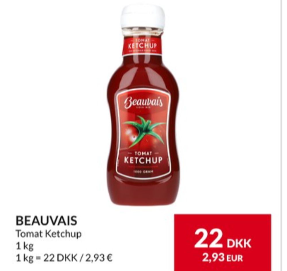 Beauvais, Ketchup