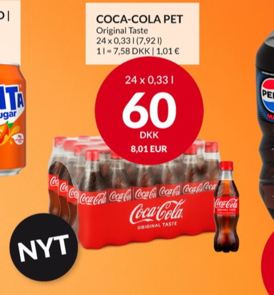 Coca Cola, Cola 24 pk.