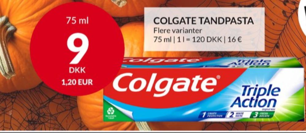 Colgate, Tandpasta
