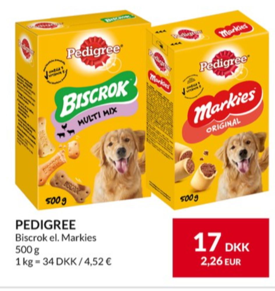 Pedigree Biscrok, Hundesnacks
