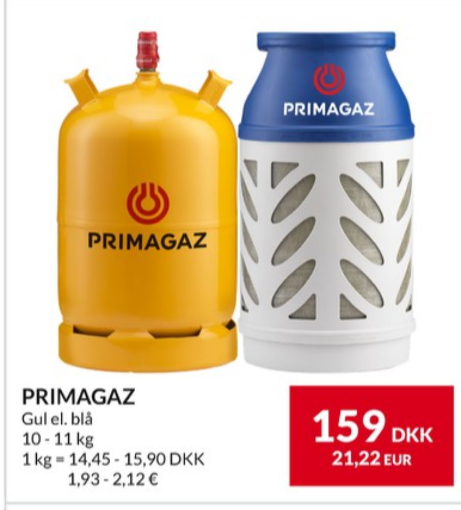 Primagaz, Gasflaske