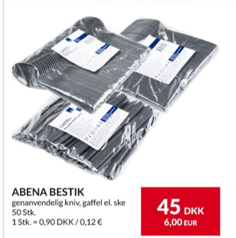 Gastro Line, Engangsbestik