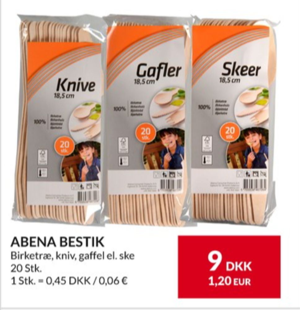 Abena, Engangsbestik