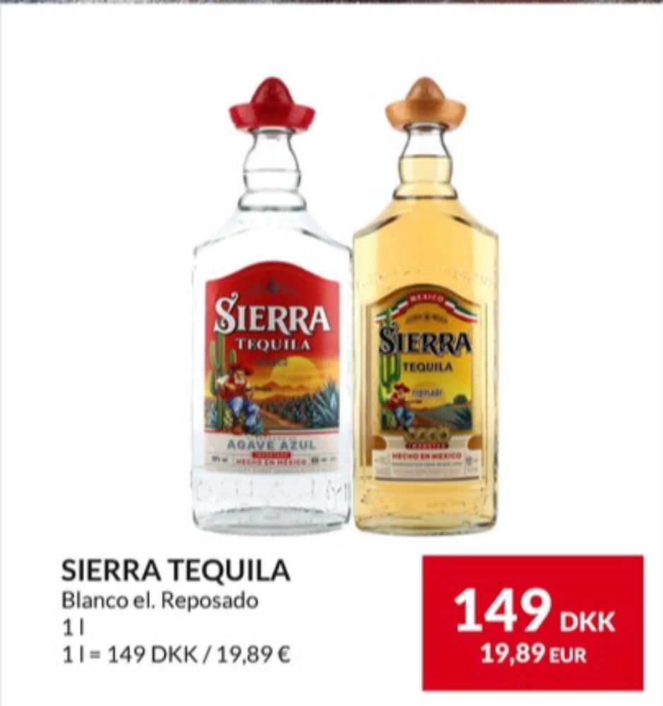 Sierra Reposado, Tequila