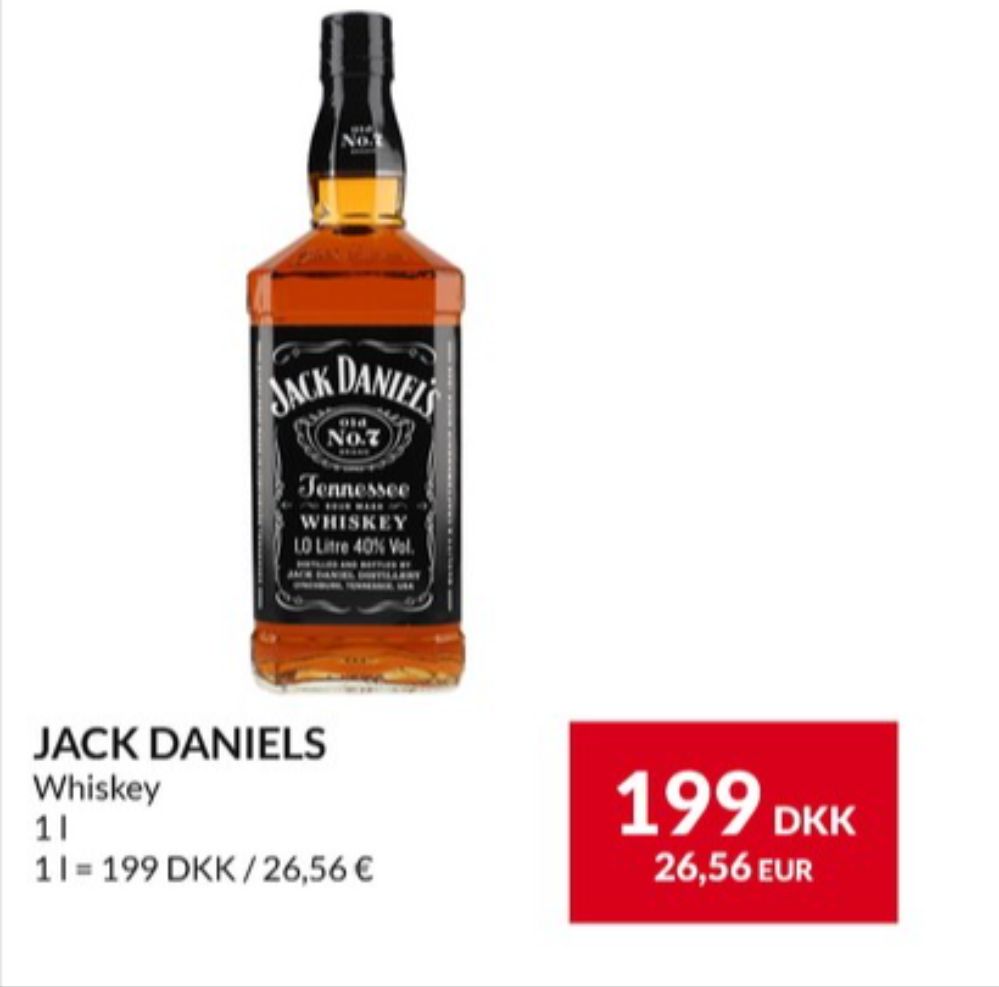 Jack Daniels Old No. 7, Whisky