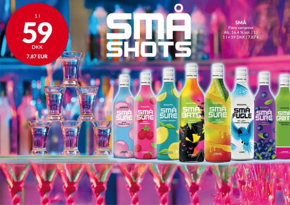 Små Bats, Shots