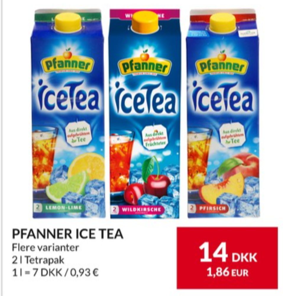 Pfanner, Ice Tea Lemon-Lime
